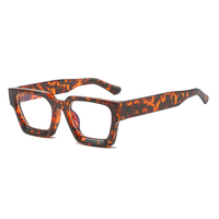 HISTOIRE PSTY174 Montures de lunettes à verres plats vintage Monture carrée Lunettes bloquant la lumière bleue Lunettes d'ordinateur personnalisées