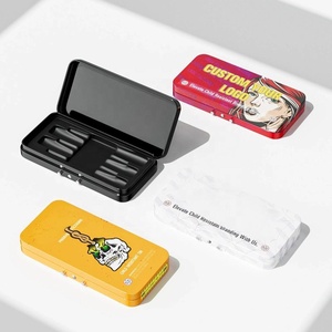 OEM Lebensmittelechte, Umweltfreundliche, Kindersichere, Luftdichte Vorgerollte Blechdose, Langlebiger Geruchsdichter Behälter zur Aufbewahrung von Süßigkeiten, Pillen, Zigaretten - Product Image 2