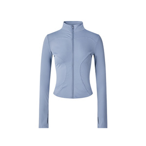 Veste de yoga à manches longues pour femme Printemps 2026 – Haut de sport respirant et à séchage rapide pour la course, l'exercice et les loisirs – Tailles S, M, L, XL, XXL, XXXL - Product Image 5