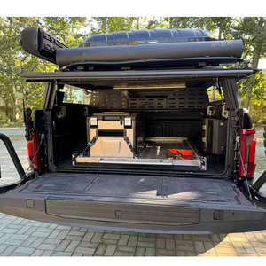 VRD4X4 Stainless Steel Truck <b>Bed</b> <b>Slide</b> Out Tray pull out tray Pickup truck tray Full extension cargo tray - Product Image 2