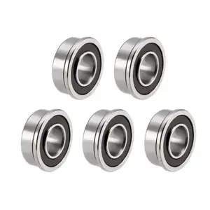 MTZC harga pabrik FR166ZZ FR166RS bola flens Bearing 3/16 "x 3/8" x 1/8 "inci baja krom FR166 Flange Rip Bearings