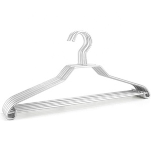 Maos móc màu tím nhôm bạc móc 16 inch dây quần áo móc khô sạch hơn - Product Image 1