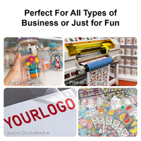 30cm All in One UV DTF Sticker Printing Machine and Crystal Sticker Transfers Sticker Impresora A3 UV DTF Printer