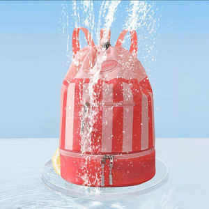 Bolsa Impermeable para Natación, <span class=keywords><strong>Mochila</strong></span> Impermeable para Senderismo, Bolsa de Almacenamiento Separada para Niños y Niñas, para la Playa - Product Image 4