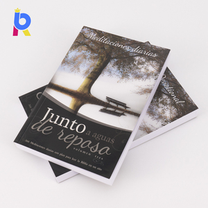 Chất lượng cao hoàn hảo ràng buộc sang trọng cuốn sách xuất bản dịch vụ in ấn Bìa mềm cuốn tiểu thuyết với bụi che - Product Image 4