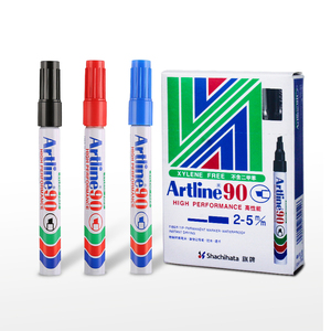 <span class=keywords><strong>Marcador</strong></span> permanente Artline de secado rápido resistente al agua de gran capacidad con punta plana de gran capacidad, que no se desvanece - Product Image 1