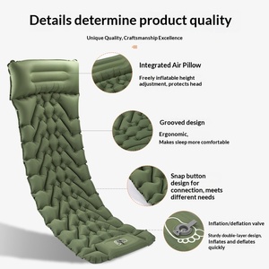 <span class=keywords><strong>Matelas</strong></span> pneumatique gonflable confortable et imperméable pour le camping - 1-2 personnes - <span class=keywords><strong>Sac</strong></span> de transport portable avec design résistant à l'usure - Product Image 1