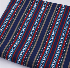 Жаккардовая ткань для женской юбки с узором в полоску, хлопковая Смешанная Цветочная жаккардовая ткань - Product Image 4