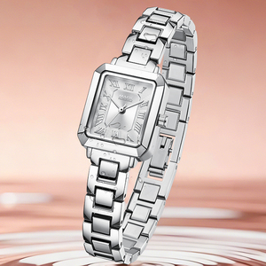 Reloj de Cuarzo Ultrafino de Lujo de 23 mm para Mujer, Correa de Metal, Cristal de Alta Claridad, Resistente al Agua 30M - Product Image 2