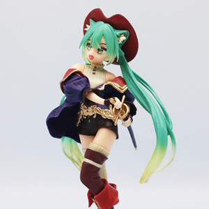 HESPER Figura Fairytale Wonderland Ver. Statuette mignonne de Miku avec <span class=keywords><strong>katana</strong></span>, figurine manga en PVC, jouet anime, nouveaux cadeaux - Product Image 2