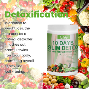 Customized 10 Days Slim Detox <strong>Shake</strong> Herbal Supplement <strong>Low</strong> <strong>Calorie</strong> <strong>High</strong> Fiber Appetite Control OEM Private Label - Product Image 4
