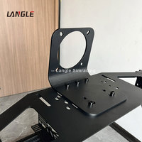 Volant de simulateur de karting de course à cadre en aluminium, compatible PC et Smart TV, avec boule de massage 360, pour jeux de voiture sportive filaires - Ventes Flash