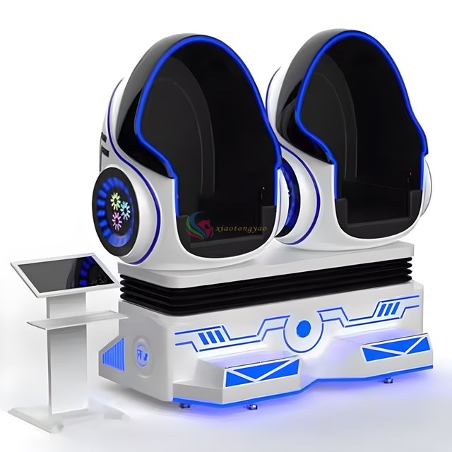 Amusement Equipment VR 360 Egg Chair Simulator Gaming Machine with 3D Virtual Reality Videos for Indoor Playgrounds