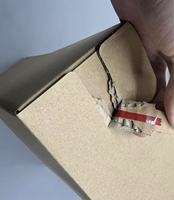 Boîtes postales pour envoi postal à fermeture éclair auto-scellantes avec logo personnalisé Boîtes postales en carton pour petites entreprises Emballage en papier aseptique