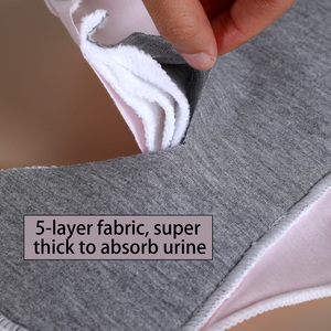 5layersold phụ nữ không kiểm soát quần lót chèn tái sử dụng Graphene vệ sinh pad có thể giặt và tái sử dụng tã cho người già - Product Image 3