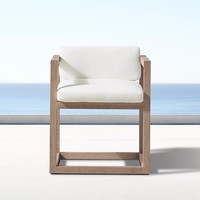 Ensemble de table et chaises de jardin en teck - Imperméable et résistant aux UV pour patios, jardins, hôtels/villas