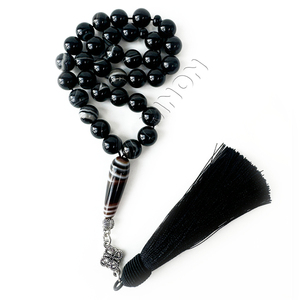 Competitive Price <strong>Italian</strong> Islamic Muslim <strong>Rosary</strong> Beads Wholesale Deluxe Tasbih Tassel Tasbeeh - Product Image 1