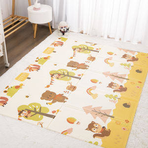 Tapis de jeu pliable <span class=keywords><strong>pour</strong></span> bébés et enfants IVY, doux, coloré, antidérapant, éducatif, écologique, XPE, 1,5 cm d'épaisseur - Product Image 5