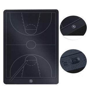 Commercio all'ingrosso basket Coaching Board, 16 LCD schermo tattico Marker Board con <span class=keywords><strong>penna</strong></span>, attrezzature per l'allenamento - Product Image 2
