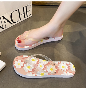 Tendance de la mode féminine <span class=keywords><strong>tongs</strong></span> minces plage et maison salle de bain chaussures de douche extérieur jardin plat mocassins sandales pour l'été - Product Image 5