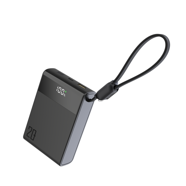 20,000mAh Plastic Shell Power Bank 22.5W USB Charger Portable Battery Pack OEM Custom Logo for Outdoor Activities