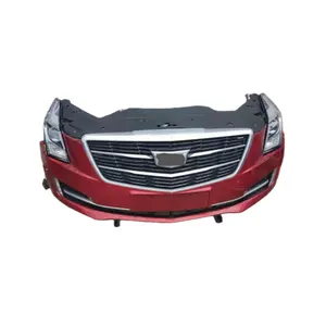 Los faros de alta calidad más populares para Cadillac ATS parachoques delantero completo con kit de carrocería de parachoques trasero de rejilla