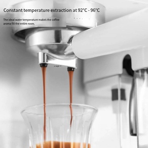 Cafetera Espresso Semiautomática de 20 Bares, Cafetera 3 en 1 para Cappuccino y Latte con Sistema Automático de Espuma de Leche, 1.5 L, 20 Bares, Ensu - Product Image 3
