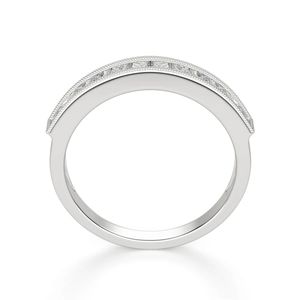 แหวนเพชรโมอิสแต่งงานสไตล์ชุดแหวนแต่งงานสำหรับเจ้าหญิงของขวัญวันเกิดครบรอบและวันเกิดแหวนหมั้น - Product Image 2