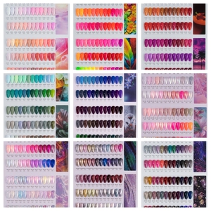 Gel à ongles chaud 2026 - Haute couvrance, durcissement <span class=keywords><strong>UV</strong></span>/<span class=keywords><strong>LED</strong></span>, sans HEMA ni TPO, longue durée, facile à retirer, plus de 5000 couleurs, OEM - Product Image 1