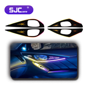 Lumière ambiante de voiture à 64 couleurs contrôlée par application SJC pour Infiniti Q50/Q50L 2013-2022, éclairage LED dynamique, accessoires intérieurs de voiture, mise à niveau - Product Image 1