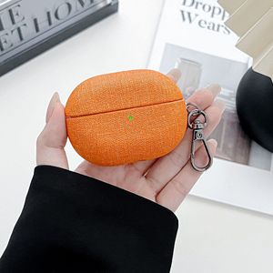 Étui de protection pour écouteurs en cuir texturé de couleur unie de haute qualité pour Huawei <span class=keywords><strong>Freebuds</strong></span> Pro 4 - Product Image 1