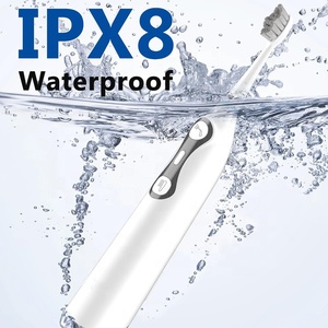 <span class=keywords><strong>Cepillo</strong></span> de <span class=keywords><strong>Dientes</strong></span> Sónico Impermeable IPX8 con Carga Magnética y Depósito Ilimitado para Uso Seguro en la Ducha - Product Image 4