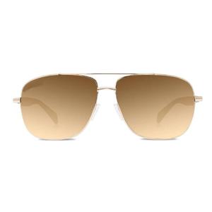 Gafas de Sol de Marca de Lujo Personalizadas, Unisex, Armazón Metálico Azul, Lentes Polarizadas TAC, Estilo Colorido, Lentes con Logotipo EV002 TW - Product Image 4