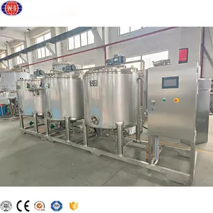 Stainless Steel With Agitator Mixing Tank PLC Controlled Stainless Steel Mixing Tanks