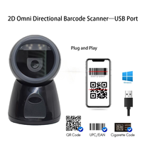 Lector de Códigos QR para Pagos con Alipay y WeChat, Escáner de Códigos de Barras de Escritorio a Precio Económico, Verificador de Precios 2D