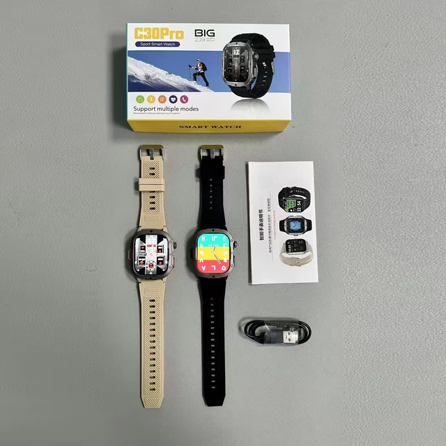Hotsale Smart Watch C30 Pro Men Women Full Touch Screen Sports Fitness Watches BT Calls Digital Smartwatch Wristwatch