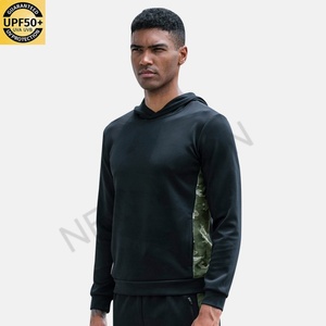 Customized Men's Sports Camouflage Top <b>Zipper</b> Hoodie Quick Dry Running Fitness Sports <b>Jacket</b> - Product Image 4