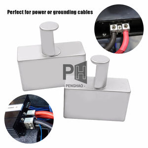 Mise à la terre Bornes à double anneau Résistance à l'acide Dureté élevée Sécurité audio améliorée Agrandisseur <span class=keywords><strong>de</strong></span> biais audio <span class=keywords><strong>de</strong></span> voiture Bornes électriques - Product Image 6