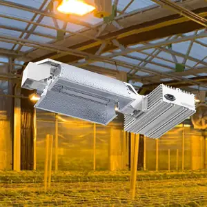 Stock In USA Spain Greenhouse Grow Room Double Ended Reflector DE Fixture