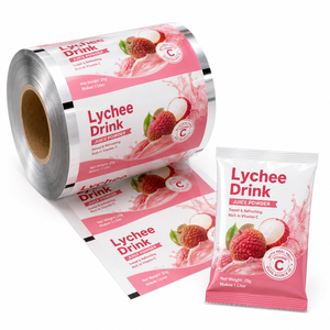 <span class=keywords><strong>Film</strong></span> d'emballage laminé haute barrière de qualité alimentaire imprimé sur mesure pour sachets individuels de poudre de milkshake à la <span class=keywords><strong>fraise</strong></span> - Product Image 6