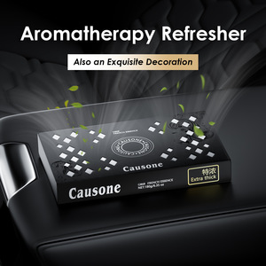 Ambientadores de Coche Ecológicos de Larga Duración, Bálsamo de Perfume Sólido con Aroma a Colonia, Decoraciones para el Interior del Coche, Aromaterapia - Product Image 3