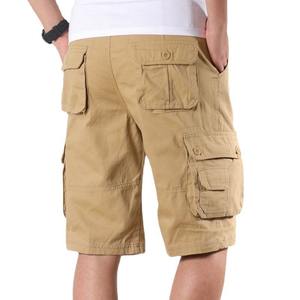 Vongole all'ingrosso sport estivi Outdoor pantaloncini da <span class=keywords><strong>uomo</strong></span> <span class=keywords><strong>pantaloni</strong></span> Cargo nuova tasca classica vestibilità rilassata per gli uomini - Product Image 6