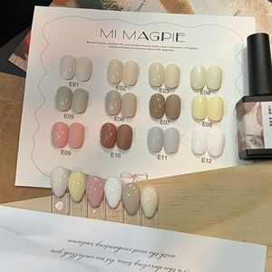 MIMAGPIE Kit de vernis gel UV à base d'eau 12 couleurs 15ml, Soak-Off, Non Toxique, Végan, Écologique, Application Facile, Option Marque Privée - Product Image 3