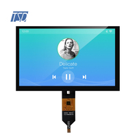 7 ''7 pulgadas IPS grado automotriz 800x480 resolución TN USB I2C interfaz LCD pantalla táctil