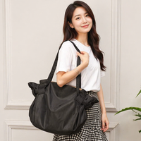 Sac de randonnée pliable léger, grande capacité, en polyester, sac de voyage pour l'extérieur