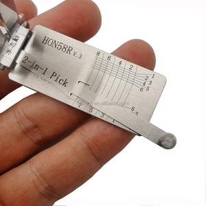 Lishi <span class=keywords><strong>hon58r</strong></span> 2 trong 1 cửa xe khóa Picks giải mã mở khóa công cụ - Product Image 3