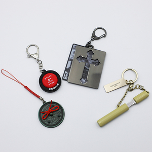 Custom Silicone PVC Soft Rubber <b>Car</b> Wheel Key Chain Tag LED Light Keychain with Snap <b>Hook</b> - Product Image 3