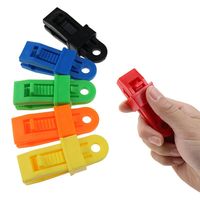 Clip de fixation pour bâche en plastique portable et étanche, accessoires de camping, lot de 4, pour l'extérieur, toutes saisons