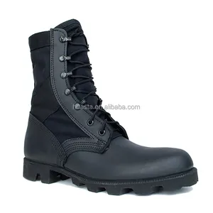 Bottes Jungle en Toile Homme Panama Noir Botte de Combat Tactique