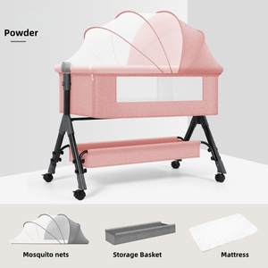 Nuevo diseño moderno, juego de <span class=keywords><strong>cama</strong></span> plegable para bebé, <span class=keywords><strong>cuna</strong></span> para dormir, cunas para niños, camas columpio, <span class=keywords><strong>cuna</strong></span> para bebé, <span class=keywords><strong>cuna</strong></span> para recién nacido - Product Image 6